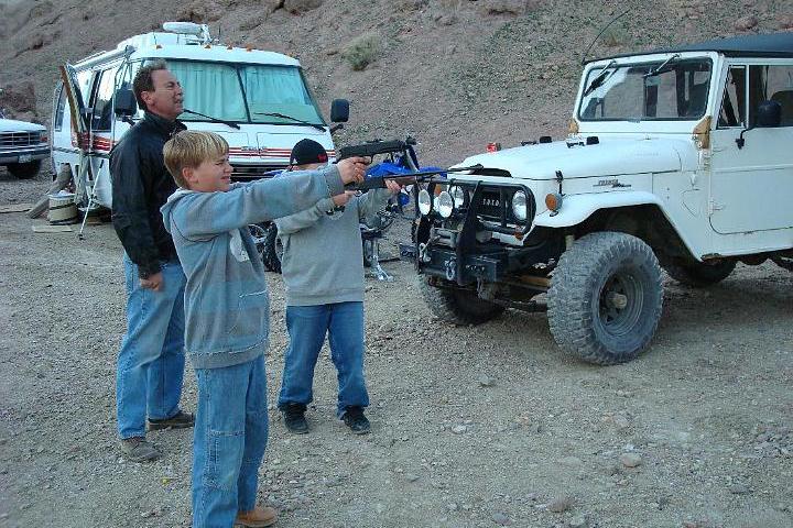 bb guns at camp